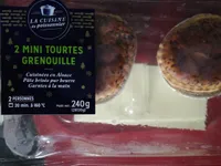 Mini tourte grenouille