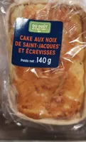 Cake aux noix de St Jacques et ecrevisses