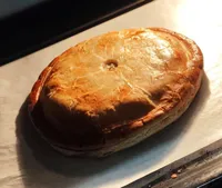 Galette volaille champignons