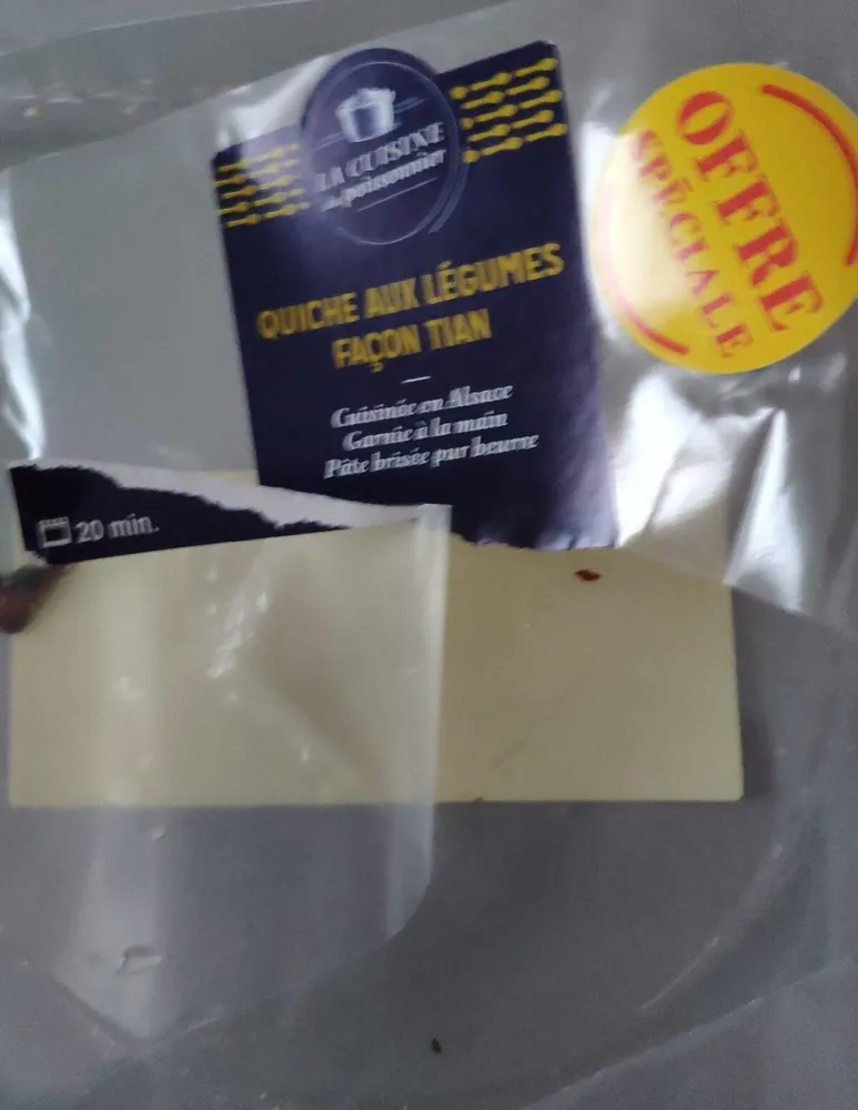Quiche aux légumes façon tian