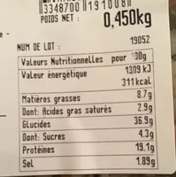 Jarret de porc aux pommes riz aux lentilles
