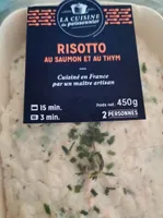 Risotto au saumon frais