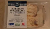 Cannelloni garnis Cabillaud