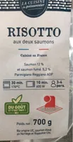 Risotto aux deux saumons