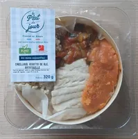 Cabillaud risotto de blé ratatouille