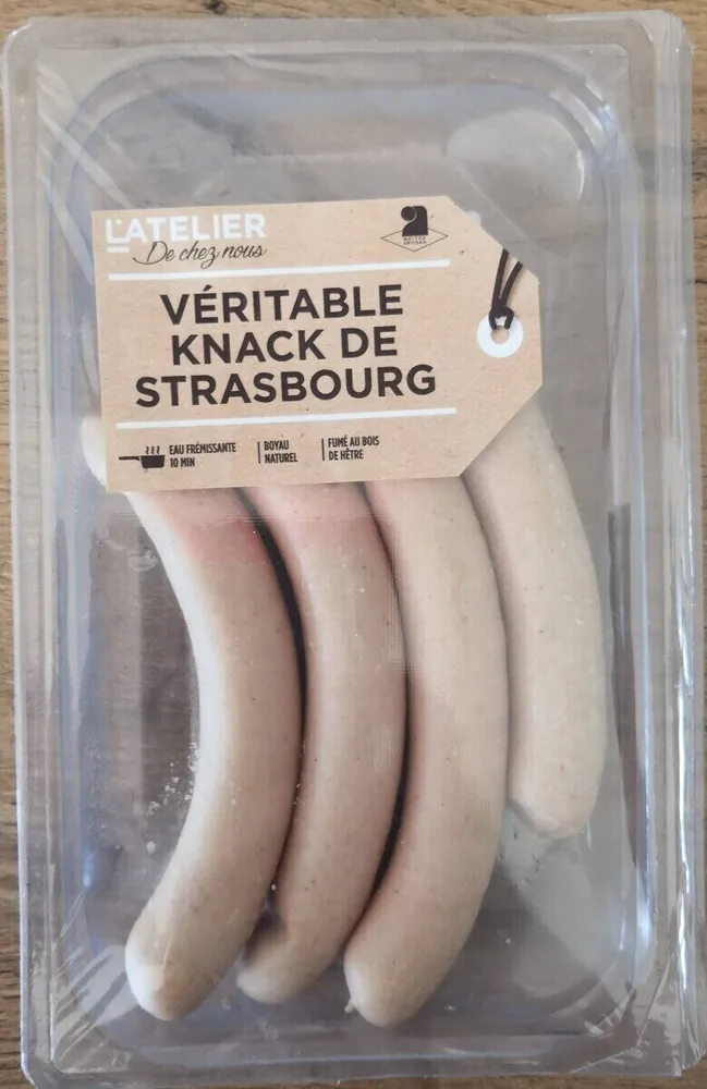 Véritable knack de Strasbourg