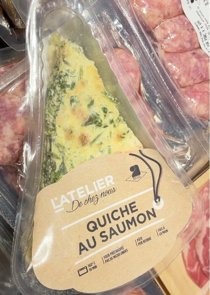 Quiche au saumon