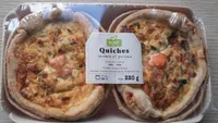 Quiches saumon et poireau
