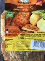 Galettes de pomme de terre