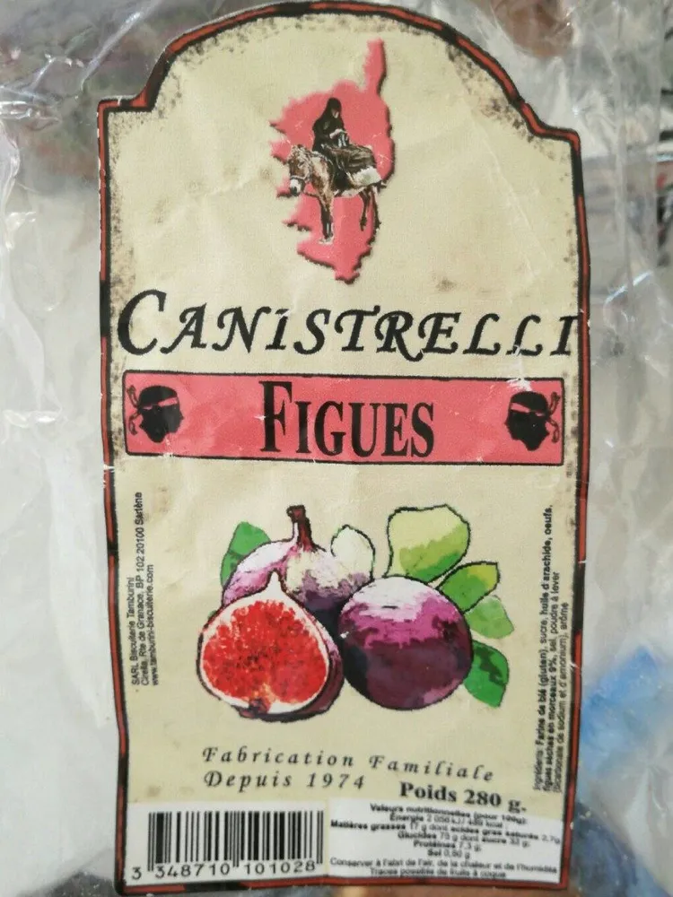 Canistrelli figues