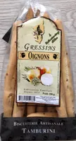 Gressins Oignons à l'huile extra vierge d'olive