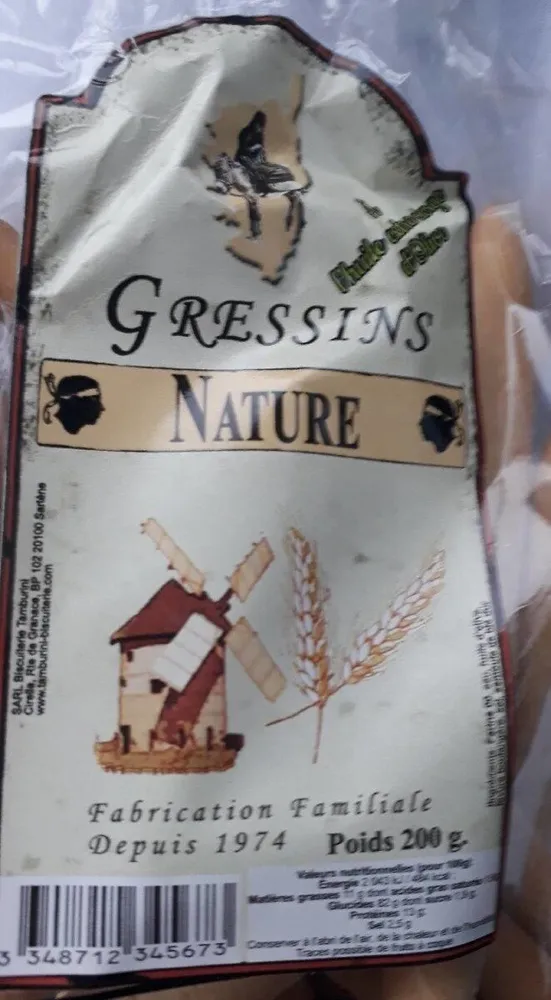 Gressins nature