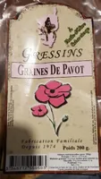 Gressins graines de pavot