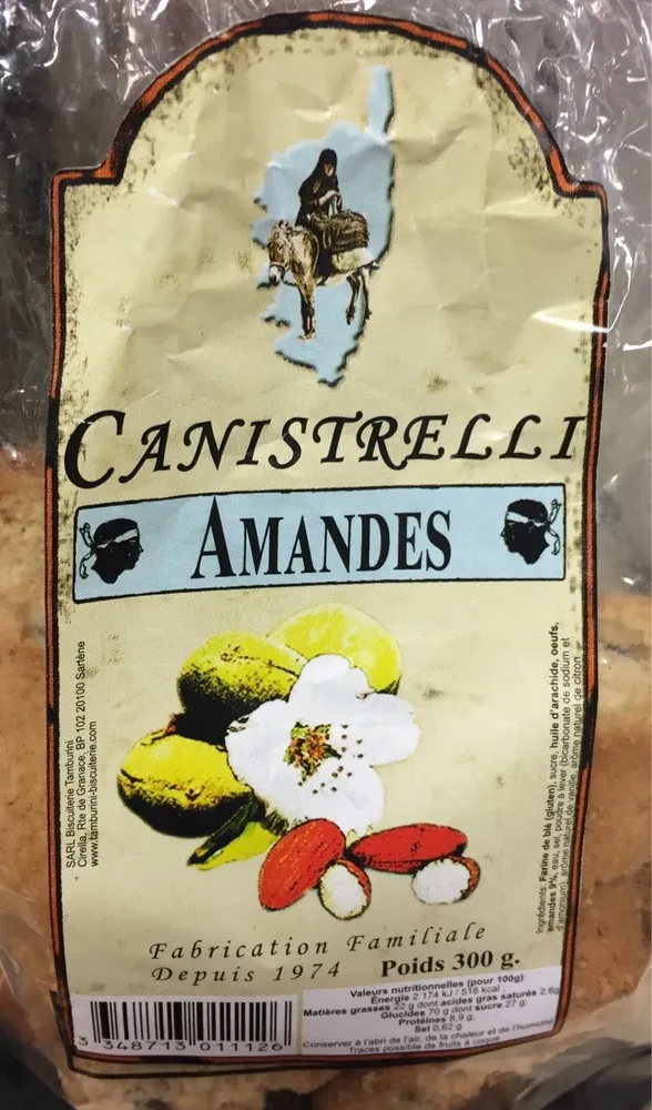 Canistrelli Amandes