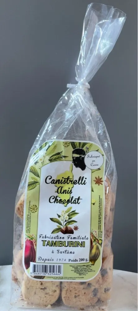 Canistrelli Anis Chocolat