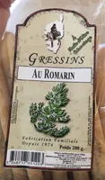 Gressins au romarin