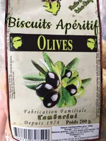 Biscuits Apéritifs Olives