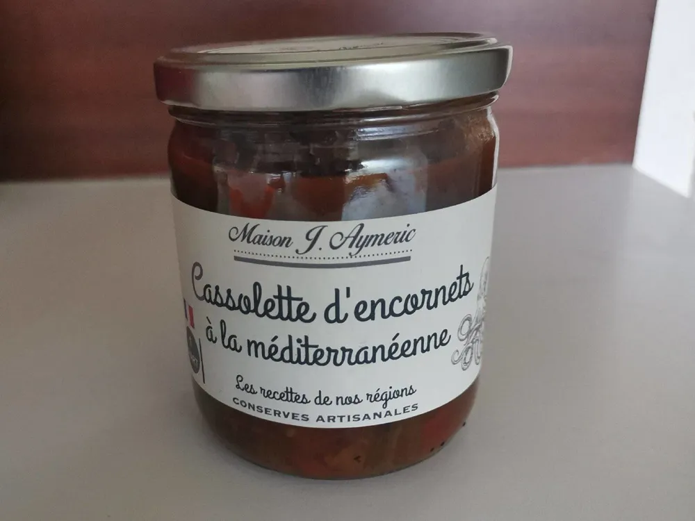 Cassolette d'encornets à la méditerranéenne