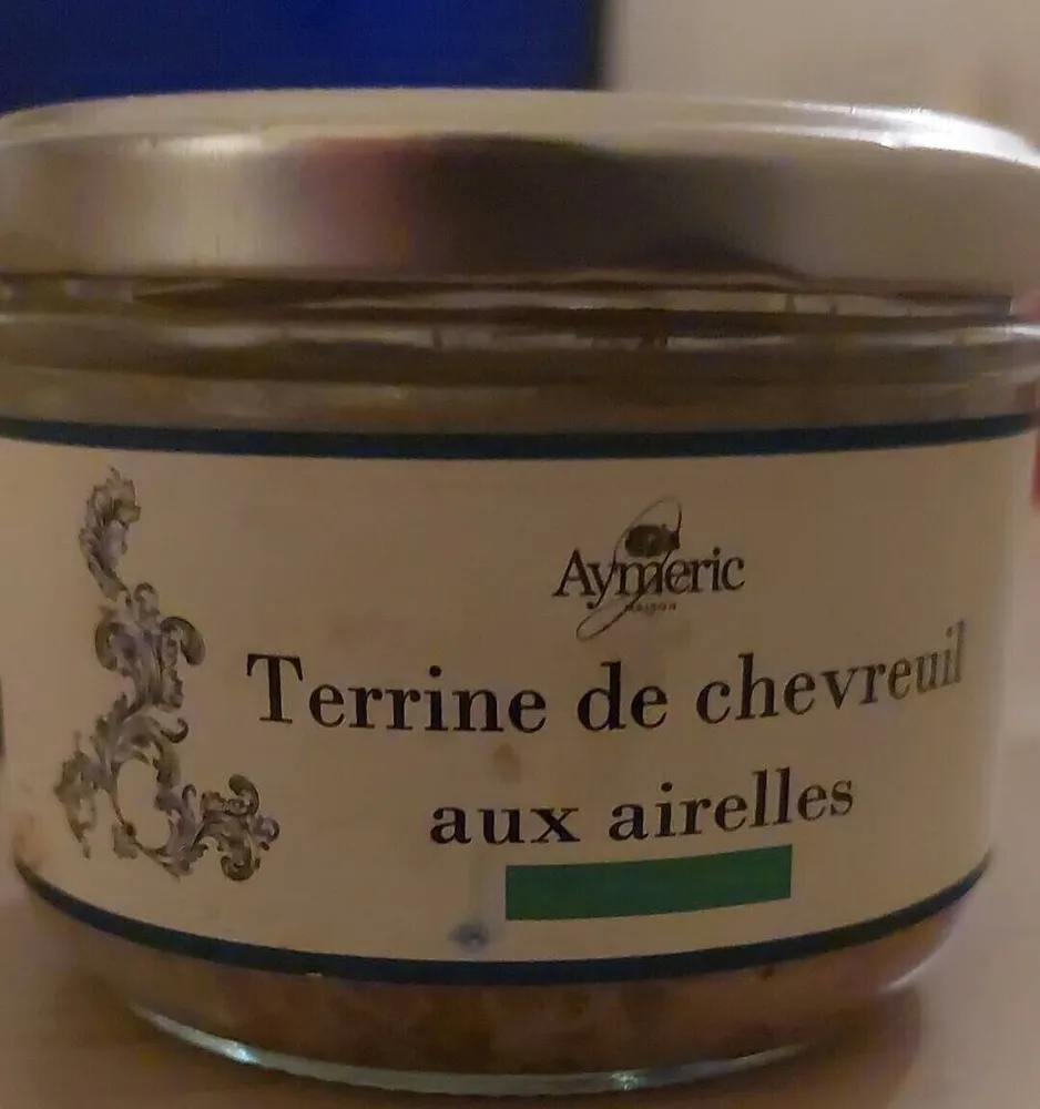 Terrine de chevreuil aux airelles