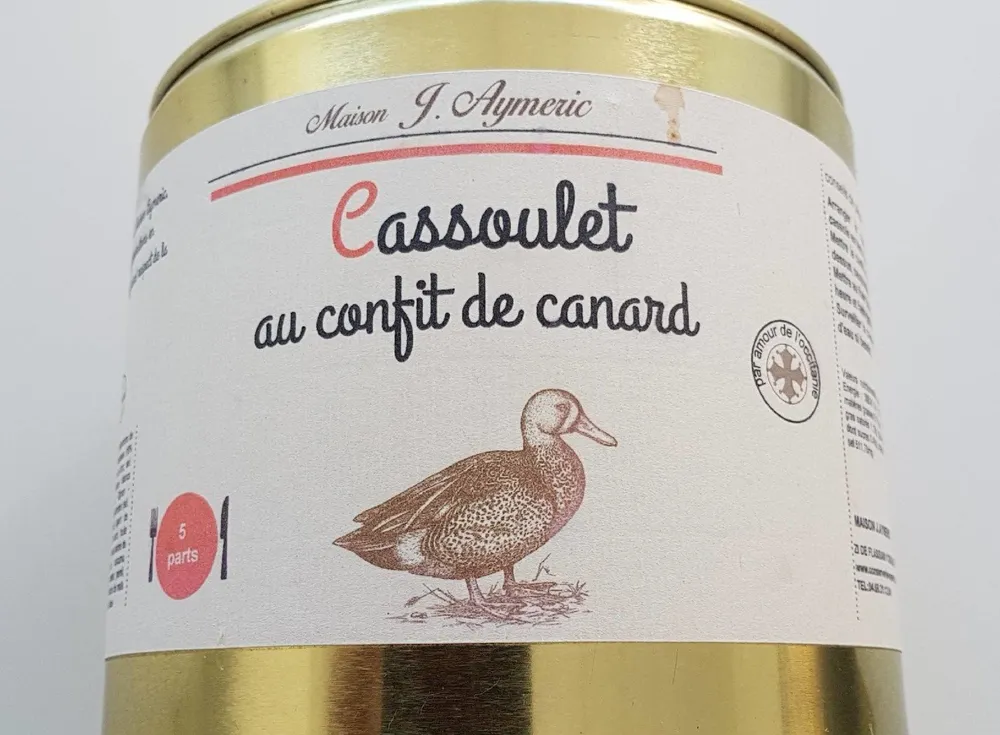 Cassoulet au confit de canard
