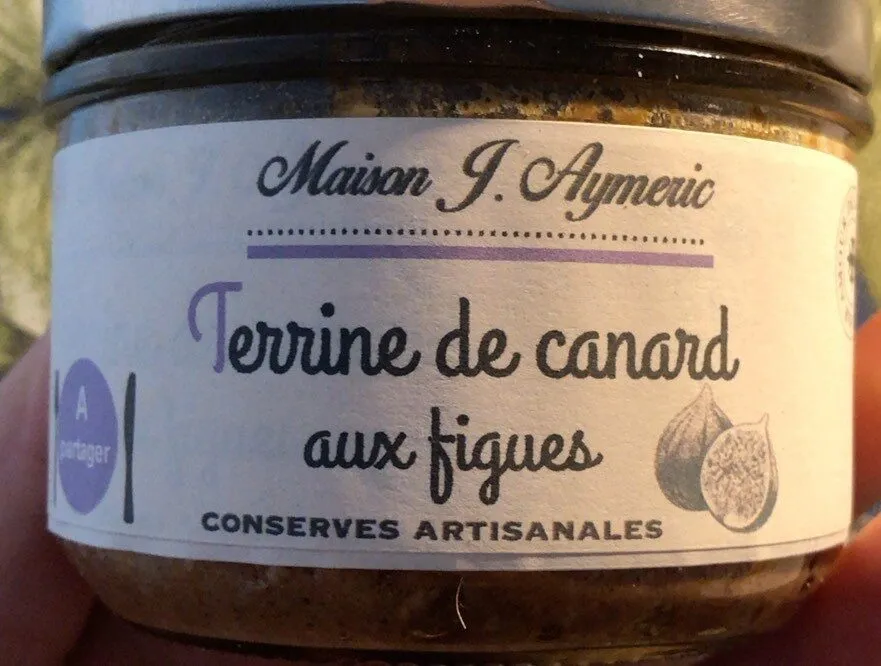 Terrine de canard aux figues