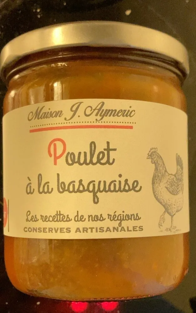 Poulet à la basquaise