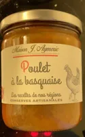 Poulet à la basquaise