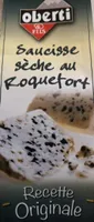 Saucisse sèche au roquefort