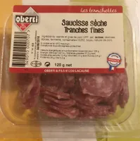 Saucisse sèche tranche fines