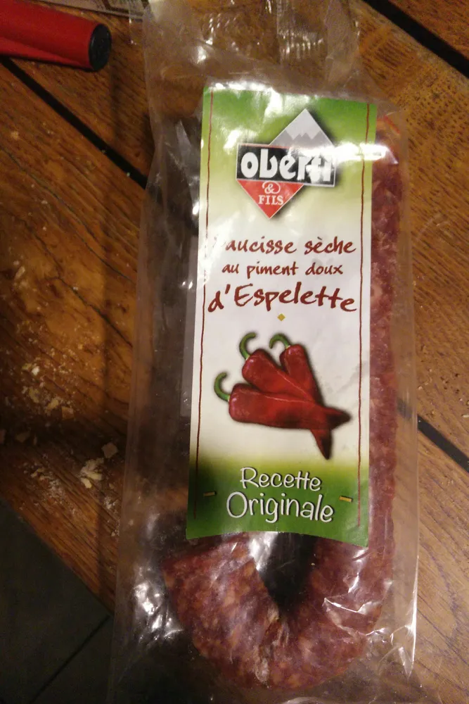 Saucisse seche de foie OBERTI