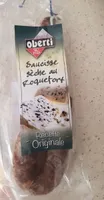 Saucisse seche au Roquefort