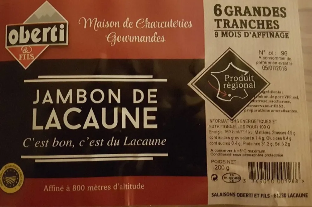 Jambon de Lacaune