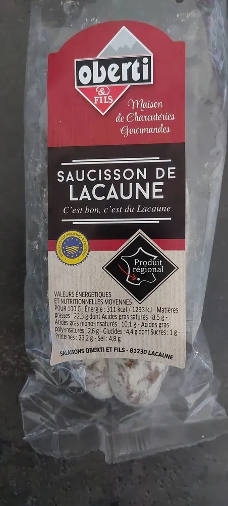 Saucisson de Lacaune