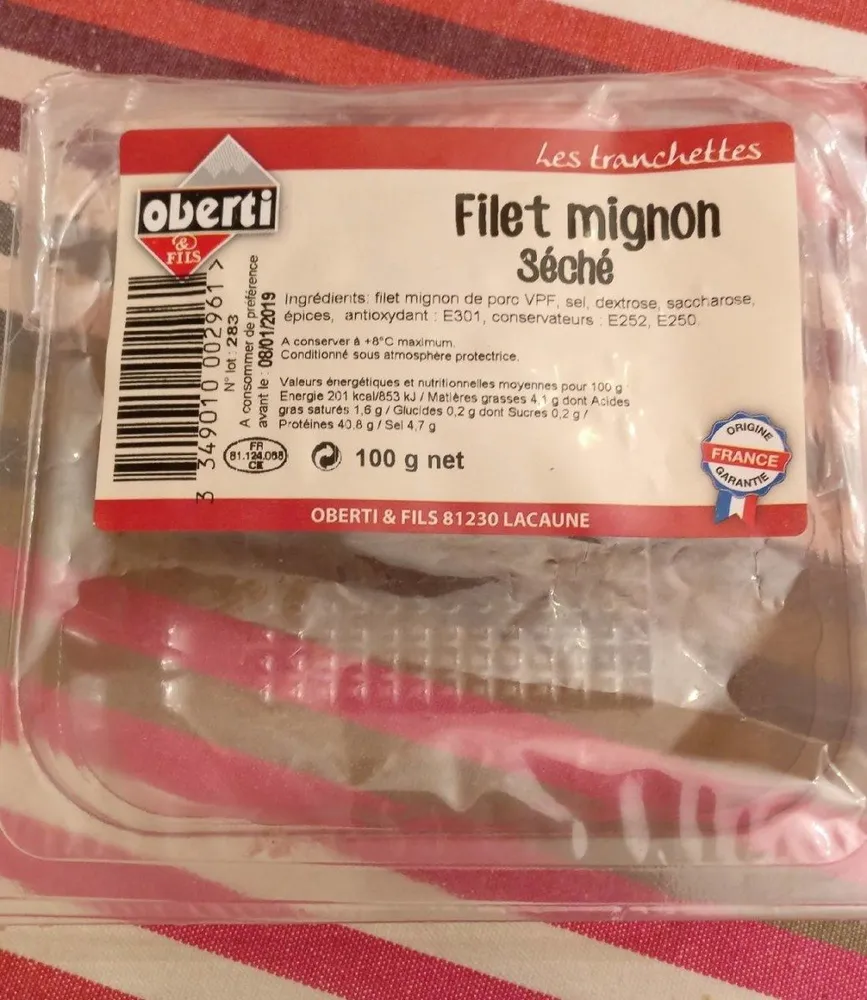 Filet Mignon séché