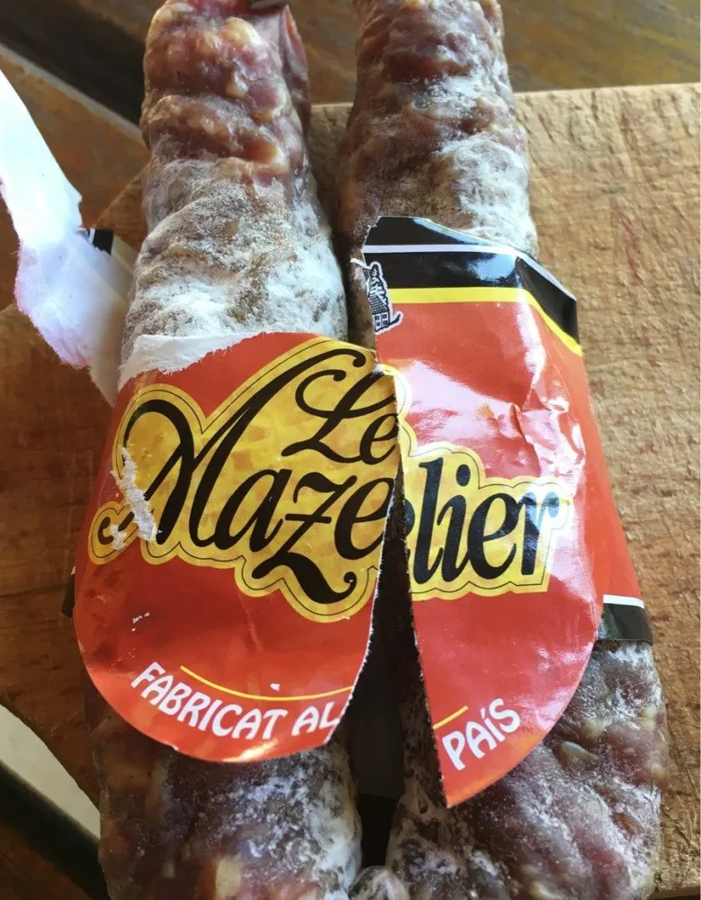 Saucisse seche le Mazelier