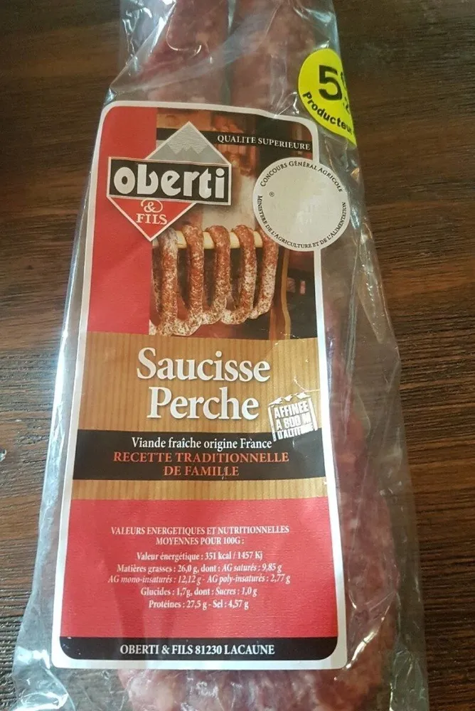 Saucisse perche