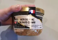 Rôti de porc de pays confit