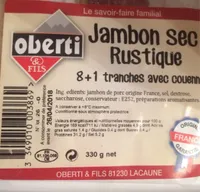 Jambon sec rustique