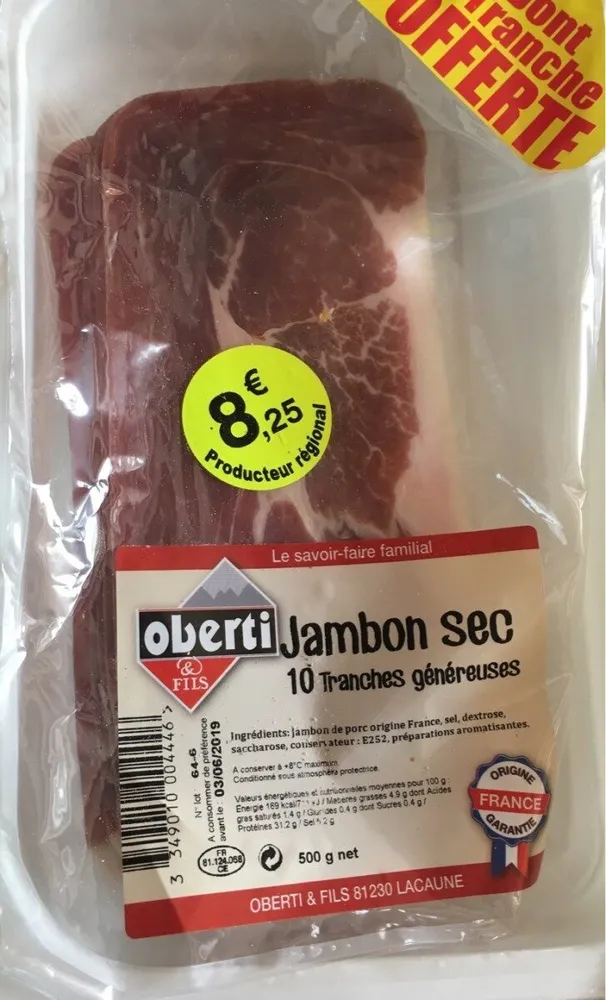 Jambon sec