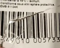 Chutes de jambon sec origine france