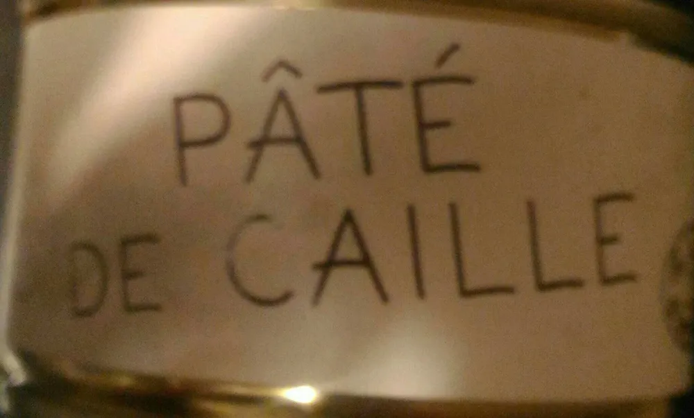 Pâté de caille
