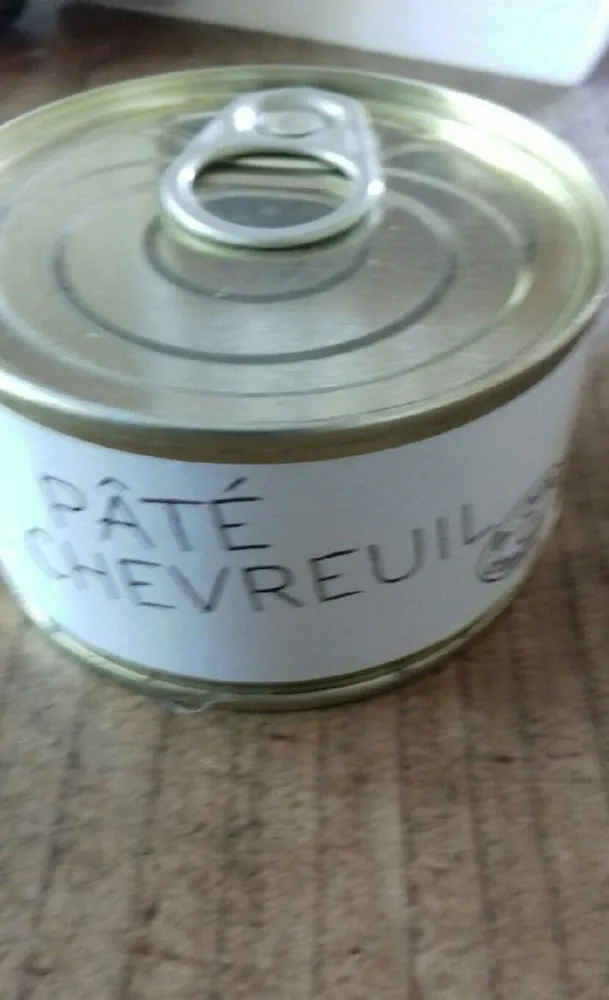 Pâté de chevreuil