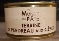 Terrine de perdreau aux cèpes