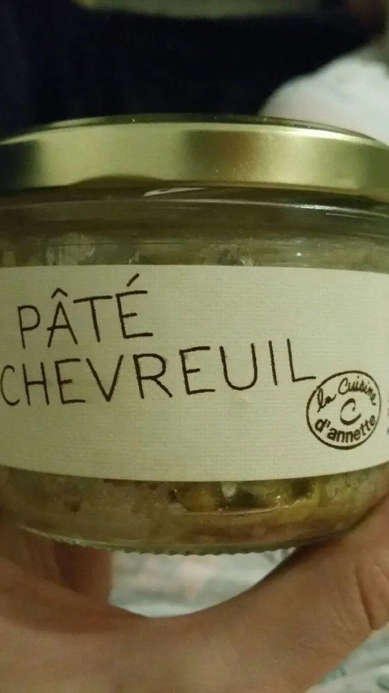 Pâté de chevreuil