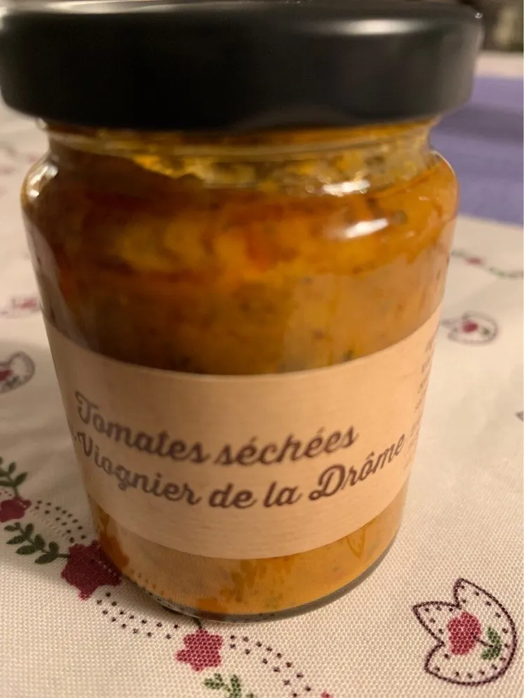 Tomates séchées au viognier de la Drome