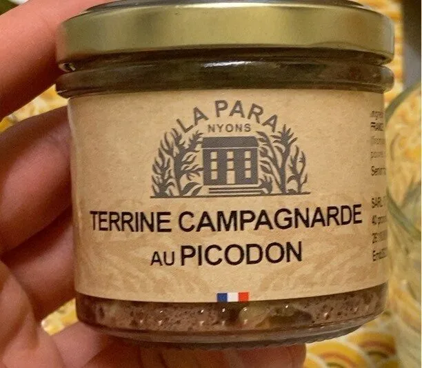 terrine campagnarde au picodon