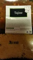 Tajine de légumes et bœuf accompagnés de semoule