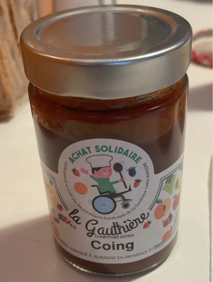 Confiture extra coings