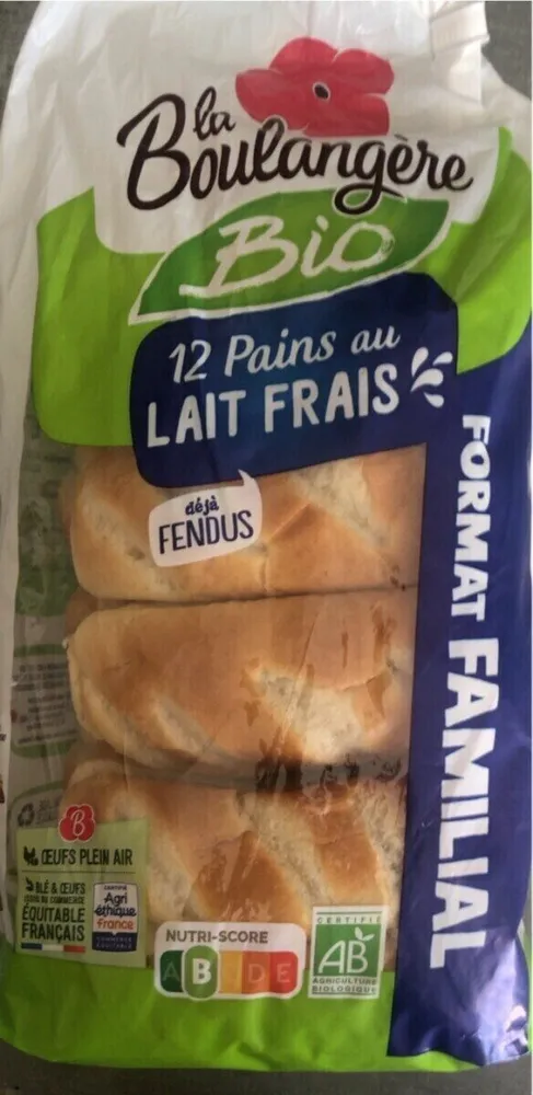 Pain au lait bio