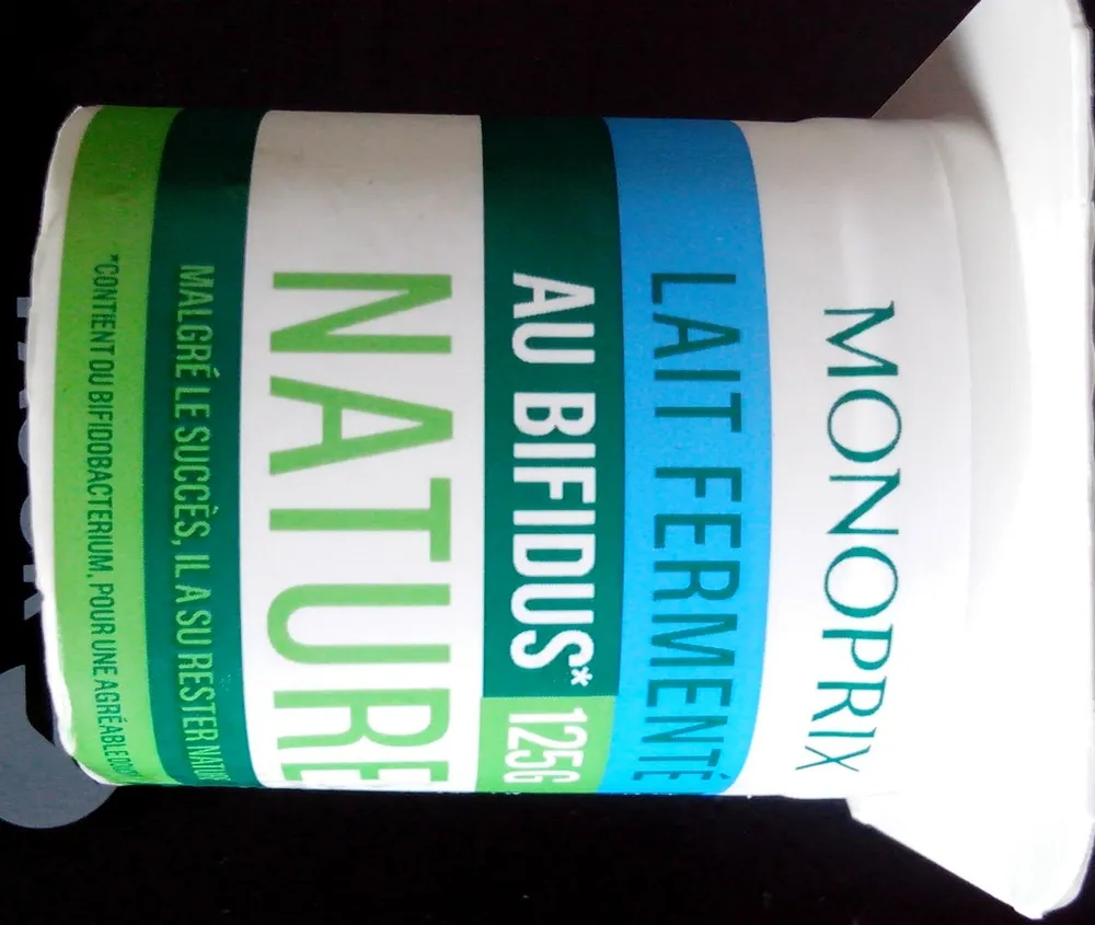 Lait fermenté au bifidus nature
